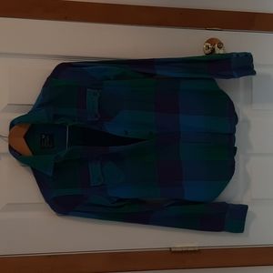 Women's flannel shirt with cami